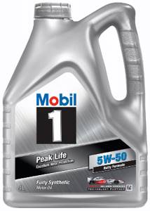 MOBIL 1 PEAK LIFE 5W50 SL/SM/CF 4л. синтетика